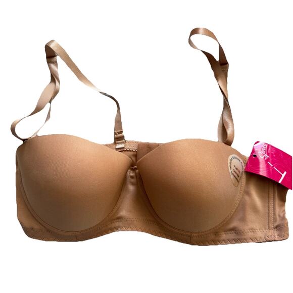 New Spree Intimates Whipped Silicone Push Up Bra Cleavage Enhancement 34C - Picture 1 of 6